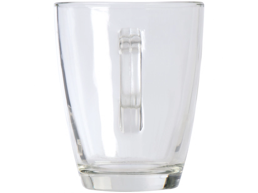 Szklany kubek reklamowy do nadruku logotypu firmy