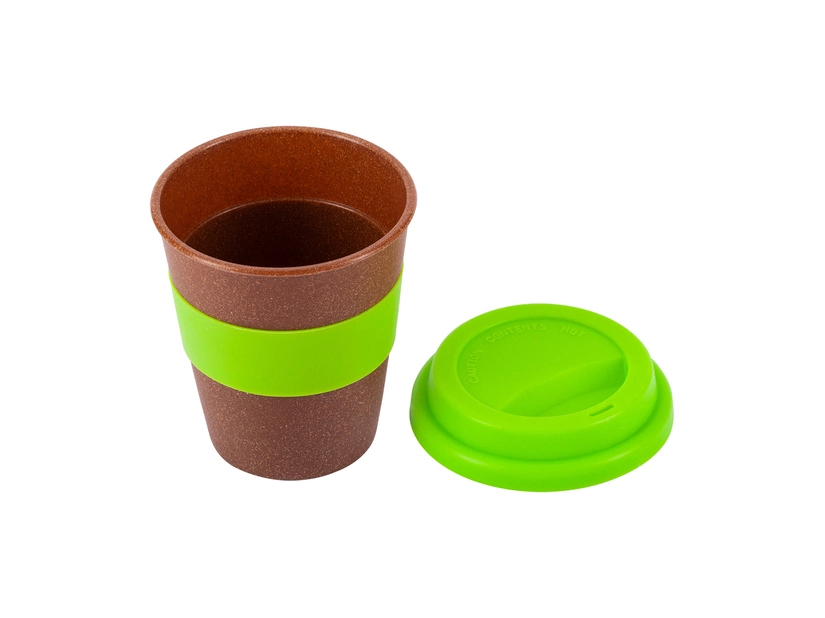 Ekologiczny kubek bambusowy Manila 350 ml, jasnozielony 