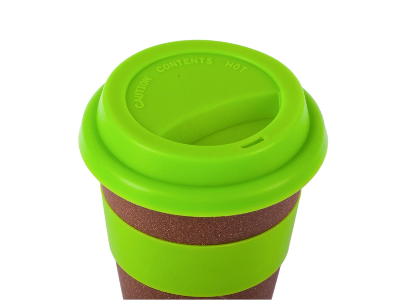 Ekologiczny kubek bambusowy Manila 350 ml, jasnozielony 