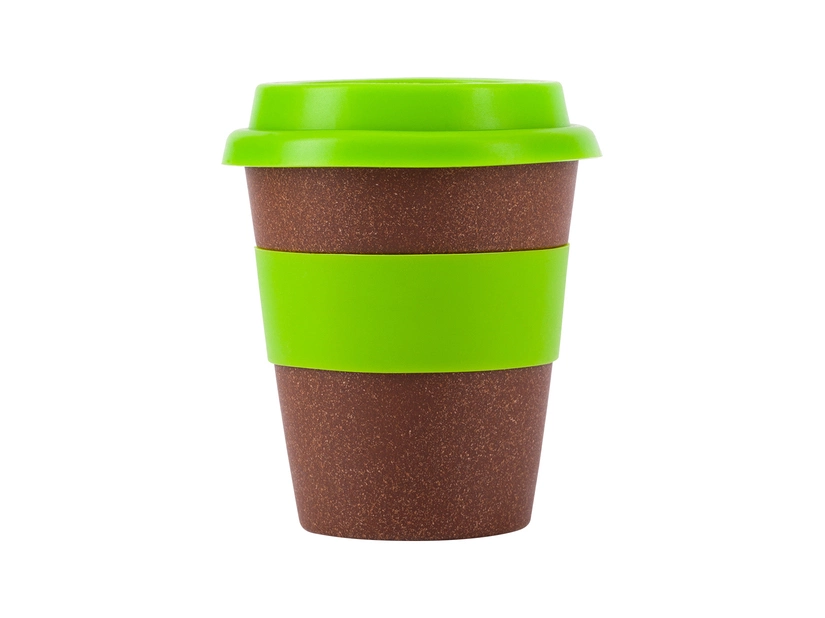 Ekologiczny kubek bambusowy Manila 350 ml, jasnozielony 