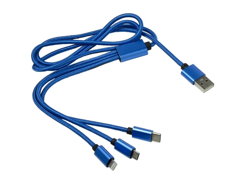 Kabel do ładowania, niebieski