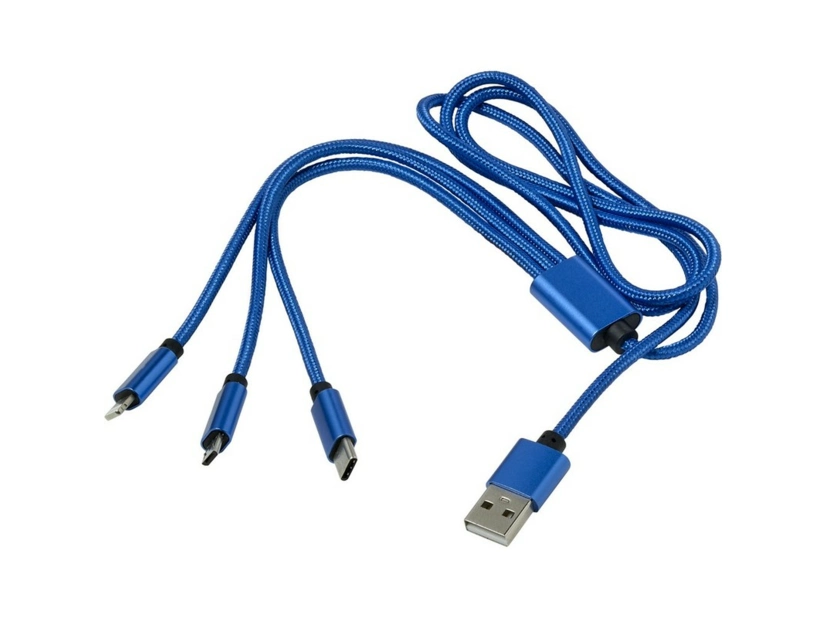 Kabel do ładowania, niebieski