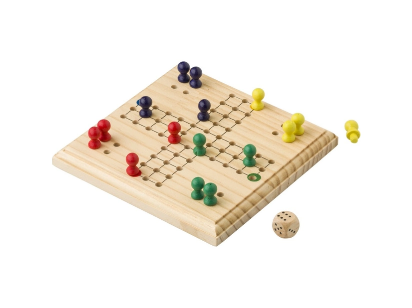 Drewniana gra planszowa "Chińczyk"